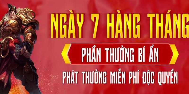 Tiền thưởng bí ẩn dành cho hội viên vào ngày mùng 7 hàng tháng